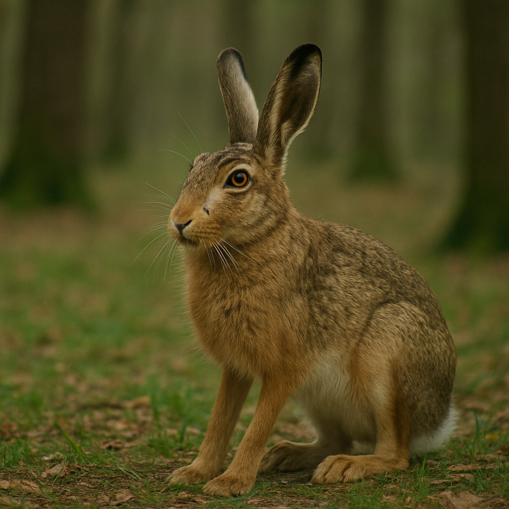 Billede af en hare