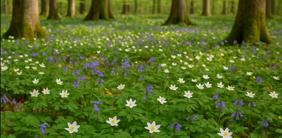 Blomster i skoven